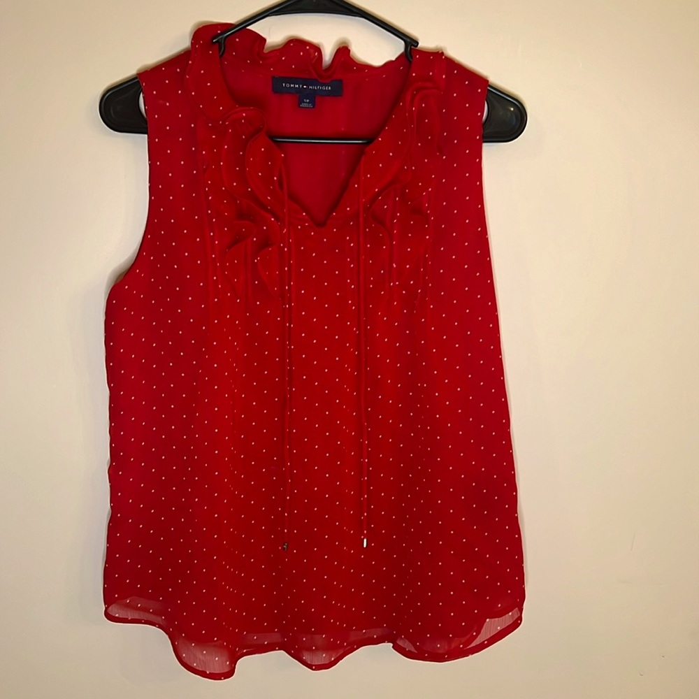 Tommy Hilfiger Sleeveless Blouse.